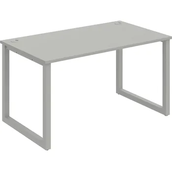 Psací stůl US O 1400 – Stůl pracovní délky 140 cm - Šedá , Šedý kov