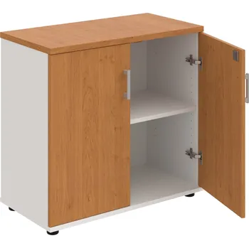 SPZ 80 40 – Skříňka ke stolu, zavřená, š. 80 cm - Olše , Bílá , USH – hranatá