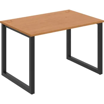 Psací stůl US O 1200 – Stůl pracovní délky 120 cm - Olše , Černý kov