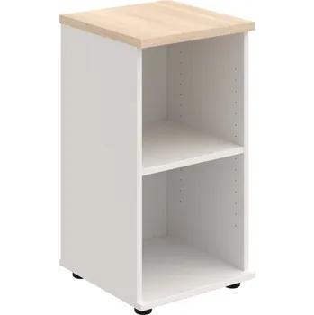 SP 40 40 – Skříňka ke stolu, otevřená, š. 40 cm - Akát , Bílá