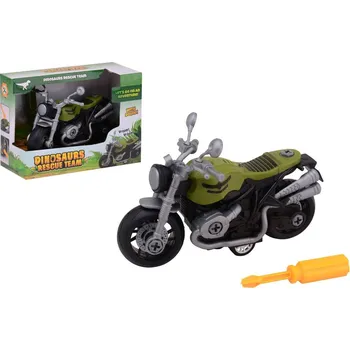 autíčko Johntoy Terénní motorka do jungle se světlem a zvukem