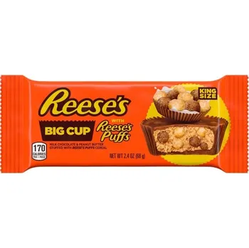 Cukrovinka Reese’s big cup with Reese’s Puffs - 2 košíčky