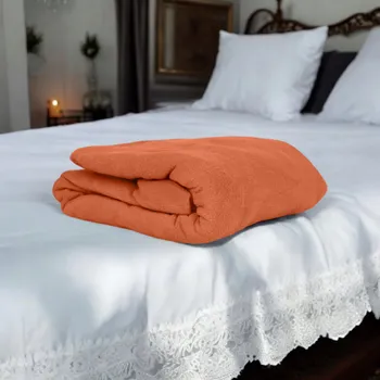 Prostěradlo PROSTĚRADLO JERSEY S GUMOU 200x220 CIHLOVÉ