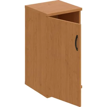 Policová skříň S 2 40 01 L – Skříň policová dvéřová 76,8 × 40 cm - Olše , Olše , UCO – černá