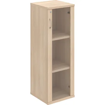 Policová skříň SZ 3 40 02 P – Skříň policová dvéřová 115,2 × 40 cm - Akát , Akát , USN – Hobis