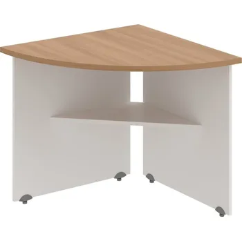 Psací stůl GP 902 P – Stůl spojovací, pravý - Višeň , Bílá