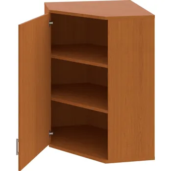 Policová skříň SRV 3 01 L H – Skříň vnitřní roh levá 115,2 cm - Třešeň , Třešeň , USH – hranatá