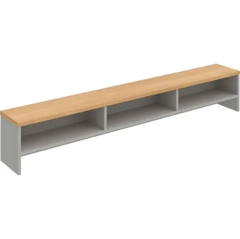 Psací stůl NA 1800 – Nastavba stolová 180 cm - Dub , Šedá