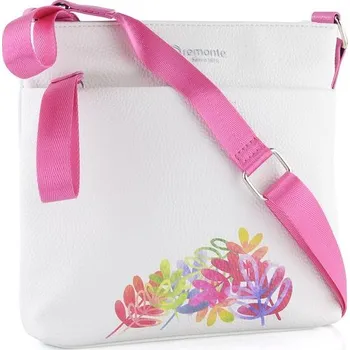 Kabelka Remonte crossbody kabelka bílá s potiskem Q0638-80 | P691459