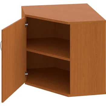 Policová skříň SRV 2 01 L – Skříň vnitřní roh levá 76,8 cm - Třešeň , Třešeň , USN – Hobis