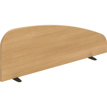 PA 1200 S – Paraván na desku 115 cm - Dub , Černý kov