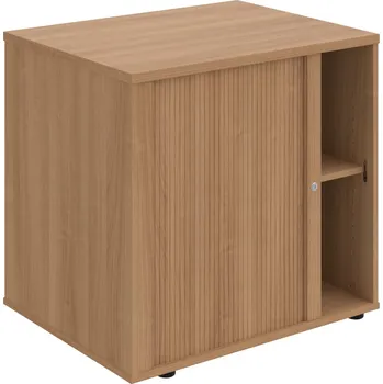 SPRZ 80 60 L N – Skříňka ke stolu, roletová, levá, š. 80 cm, léta napříč - Višeň , Višeň , Višeň