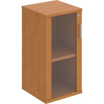 Policová skříň SZ 2 40 02 L – Skříň policová dvéřová 76,8 × 40 cm - Olše , Olše , USH – hranatá