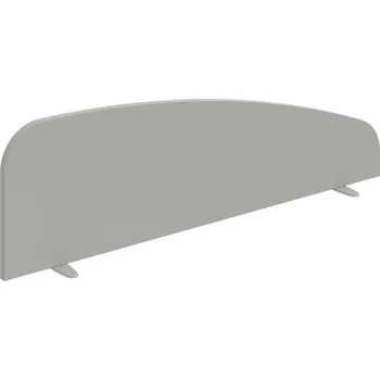PA 1400 S – Paraván na desku 135 cm - Šedá , Šedý kov