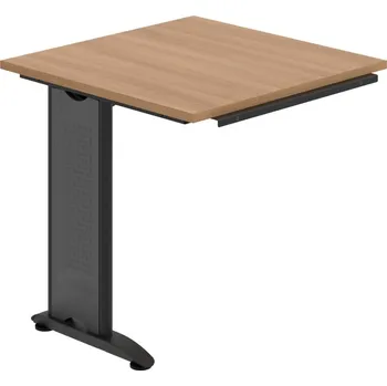 Psací stůl CP 801 – Stůl spojovací 80 cm - Višeň , Černý kov