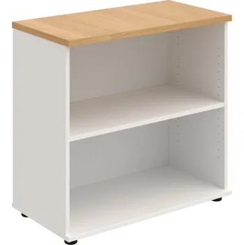 SP 80 40 – Skříňka ke stolu, otevřená, š. 80 cm - Dub , Bílá