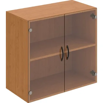 Policová skříň D 2 80 02 – Skříň policová dvéřová 74 × 80 cm - Čiré , Olše , UCO – černá