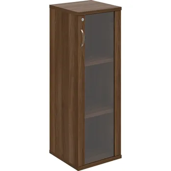 Policová skříň SZ 3 40 02 P – Skříň policová dvéřová 115,2 × 40 cm - Ořech , Ořech , USN – Hobis