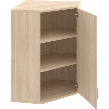 Policová skříň SRV 3 01 P H – Skříň vnitřní roh pravá 115,2 cm - Akát , Akát , USH – hranatá