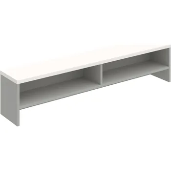 NA 1400 – Nastavba stolová 140 cm - Bílá , Šedá