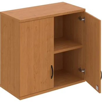 Policová skříň SZ 2 80 01 H – Skříň policová dvéřová 76,8 × 80 cm - Olše , Olše , UCO – černá