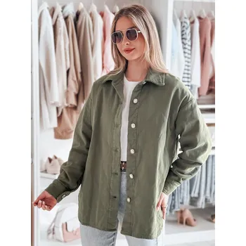 Dámská casual bunda Dámská přechodná oversize bunda KOSMOJACK khaki DStreet šedá 3271304