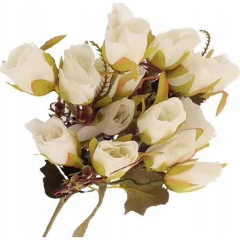 umělá květina KRÁSNÁ KYTICE UMĚLÝCH RŮŽÍ KVĚTY RŮŽE JAKO ŽIVÉ