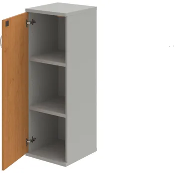 Policová skříň SZ 3 40 01 L – Skříň policová dvéřová 115,2 × 40 cm - Olše , Šedá , USN – Hobis