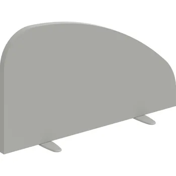 PA 800 S – Paraván na desku 75 cm - Šedá , Šedý kov