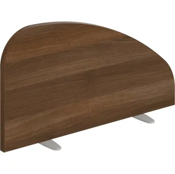 PA 800 S – Paraván na desku 75 cm - Ořech , Šedý kov