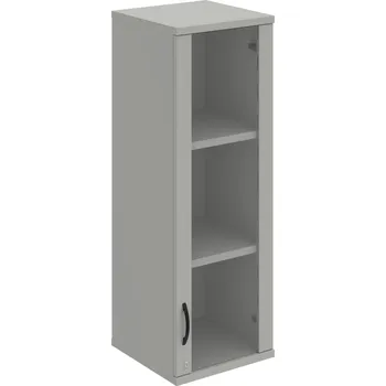 Policová skříň SZ 3 40 02 P H – Skříň policová dvéřová 115,2 × 40 cm - Šedá , Šedá , UCO – černá