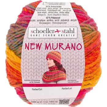 Příze Schoeller Stahl New Murano 11 (Směsová příze New Murano Papagei)