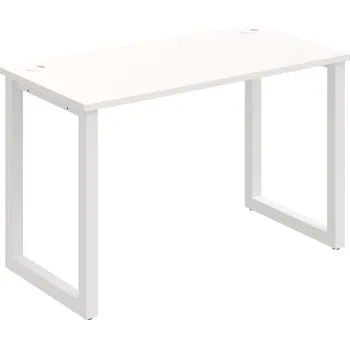 Psací stůl UE O 1200 – Stůl pracovní délky 120 cm, hl. 60 cm - Bílá , Bílý kov