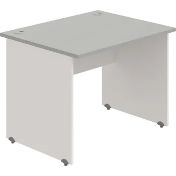 Psací stůl GS 1200 – Stůl pracovní rovný 120 cm - Šedá , Bílá