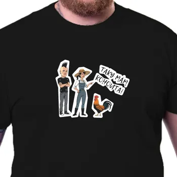 Pánské tričko Tričko Hobby | Tričko Punk kohout