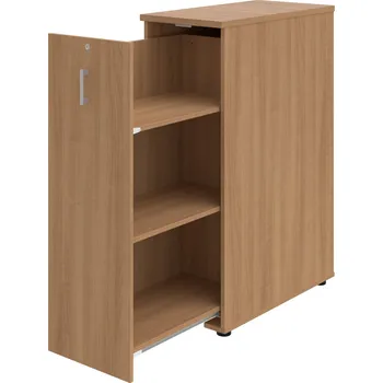 SPVZ 3 L – Skříňka ke stolu, šanonová, výsuvná, levá - Višeň , Višeň , USH – hranatá