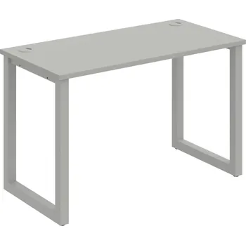 Psací stůl UE O 1200 – Stůl pracovní délky 120 cm, hl. 60 cm - Šedá , Šedý kov