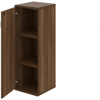 Policová skříň SZ 3 40 01 L – Skříň policová dvéřová 115,2 × 40 cm - Ořech , Ořech , USN – Hobis