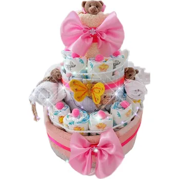 plenkový dort Veratex Textilní dort plenkový pro kojence 500