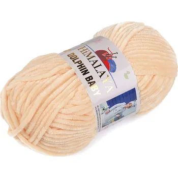 Příze Pletací žinylková příze Dolphin Baby 100 g