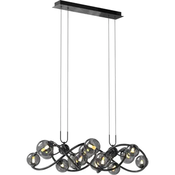 Wofi 7014-1405 - LED Lustr na lanku NANCY 14xG9/3,5W/230V černá/chrom