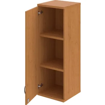 Policová skříň SZ 3 40 01 L H – Skříň policová dvéřová 115,2 × 40 cm - Olše , Olše , UCO – černá