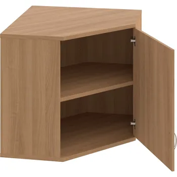 Policová skříň SRV 2 01 P H – Skříň vnitřní roh pravá 76,8 cm - Višeň , Višeň , USN – Hobis