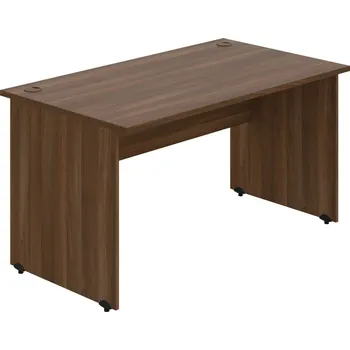 Psací stůl GS 1400 – Stůl pracovní rovný 140 cm - Ořech , Ořech