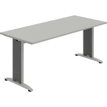 Jednací stůl FJ 1800 – Stůl jednací rovný 180 cm - Šedá , Šedý kov