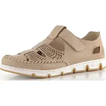 Rieker sportovnější prořezávané polobotky béžové 49958-61 - 37 | P682615