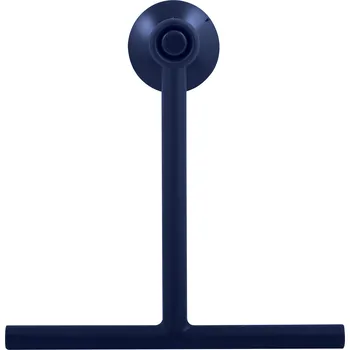 Stěrka na okno Spirella sprchová stěrka s přísavkou TIM, petrolejová modrá, plast, 22 cm