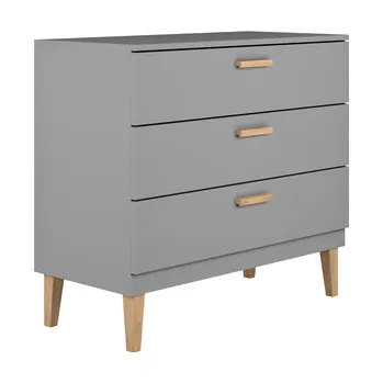 Komoda KOMODA KUBI ŠEDÁ