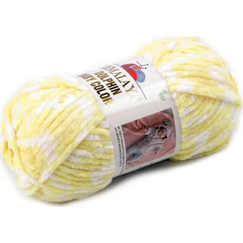 Příze Pletací žinylková příze Dolphin Baby Colors 100 g