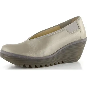 Dámské lodičky Fly London lodičky na klínu silver P501438013 - 41 | P694540